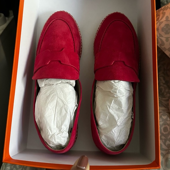NWOT Tripp Espadrilles Rose Framboise - Picture 1 of 12